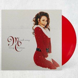 Mariah Carey Merry Christmas Limited LP Red Vinyl Record Album New Sealed